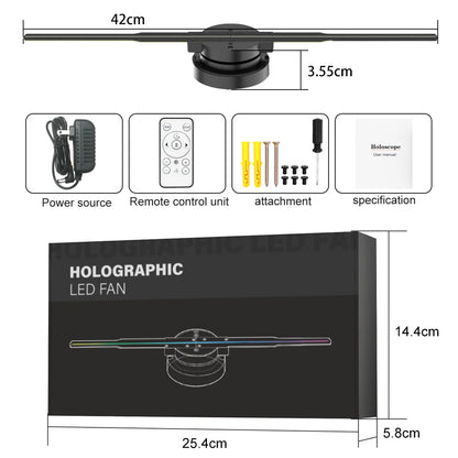 Hologram Fan for Room